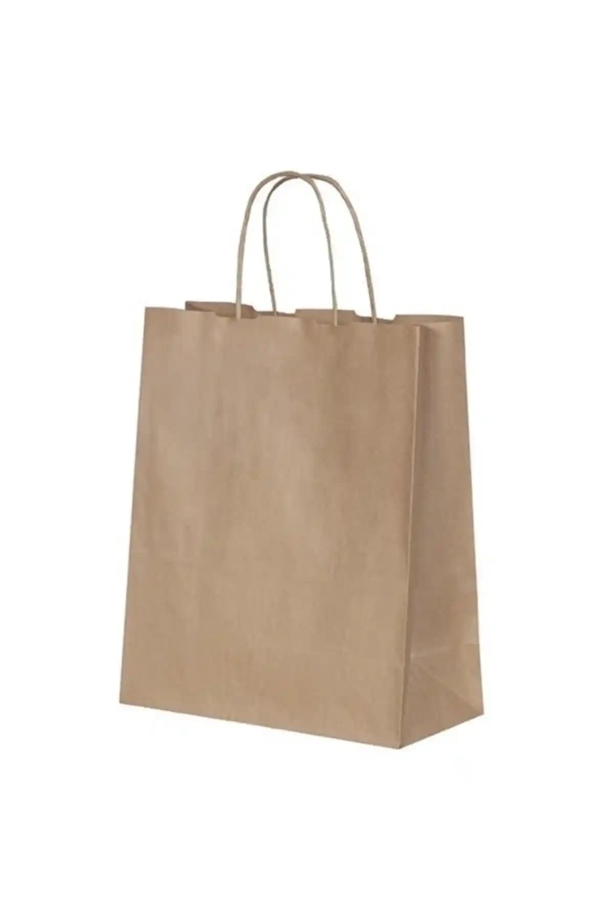 Kraft Çanta 25x31x12 (25 Adet): Orta Boy Kağıt Poşet ile Günlük Taşıma Çözümü