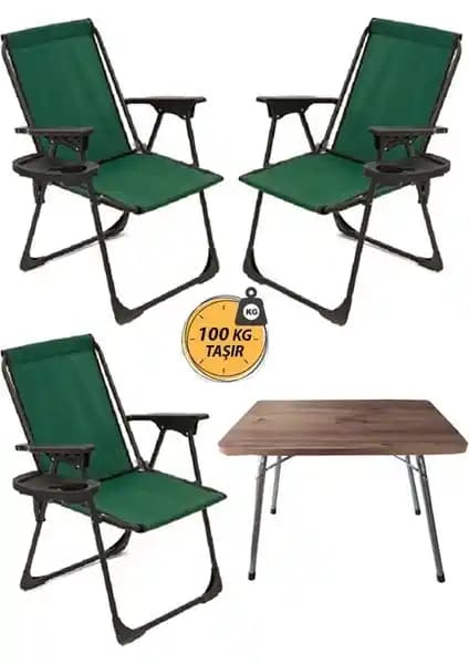 KS Kampseti Katlanır Kamp Sandalye ve Masa Seti: Taşınabilir Konfor ve Çok Yönlü Kullanım