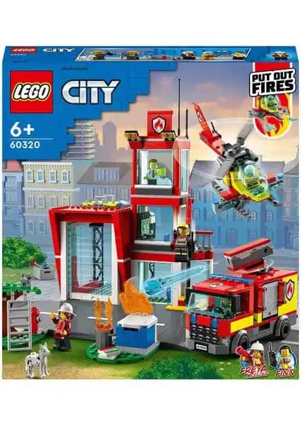 LEGO City İtfaiye Merkezi 60320: Üç Katlı Yapı ve Aksiyon Dolu Oyun Deneyimi Keşfi