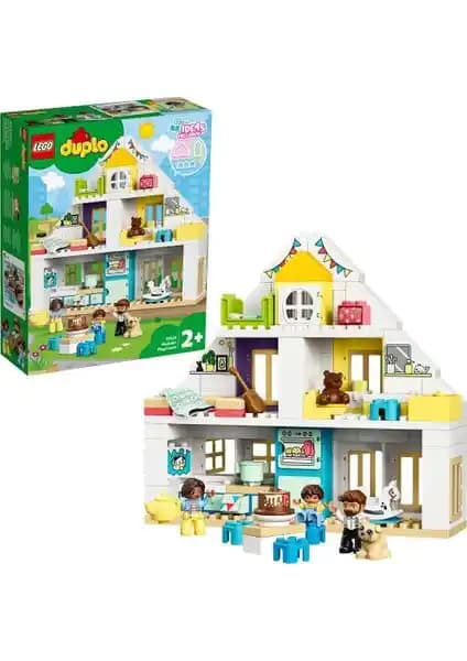 LEGO DUPLO 10929 Kasaba Modüler Oyun Evi – 2-4 Yaş İçin Oyunla Öğrenmeyi Destekleyen Set