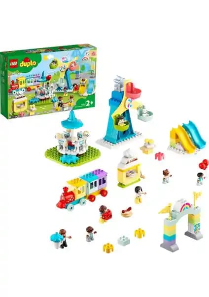 LEGO DUPLO Lunapark 10956: Küçükler İçin Eğitici ve Eğlenceli Lunapark Seti