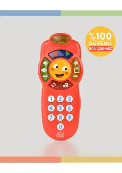 Let's Be Child LC Eğitici Oyuncak Kırmızı İlk Kumandam: Temel Kavramları Oyunla Öğrenme