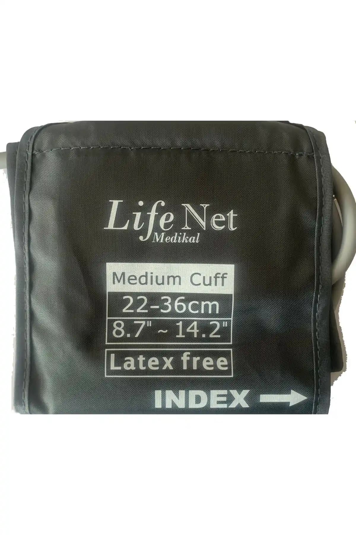 Life Net Medikal Dijital Tansiyon Aleti Kol Manşonu - Konforlu ve Dayanıklı Tasarım