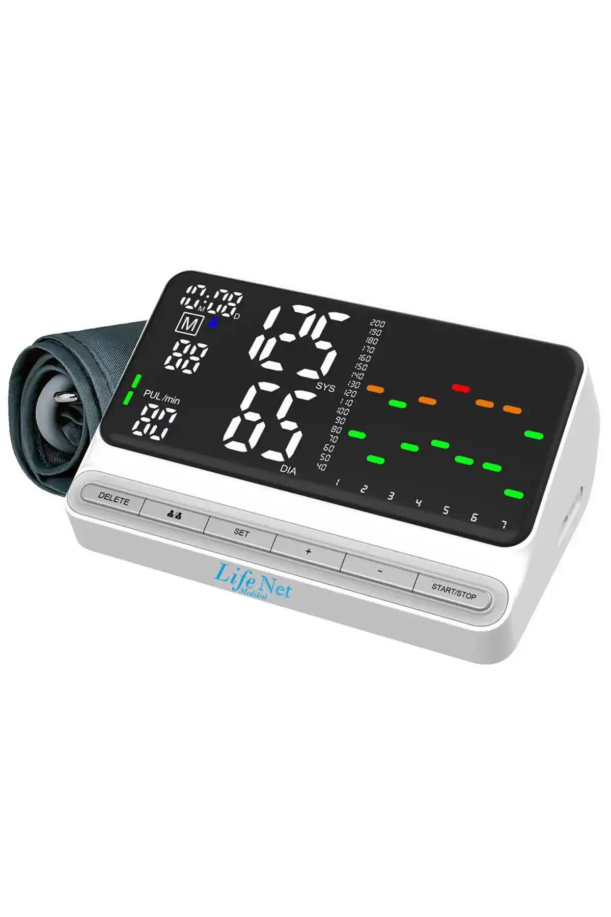 Life Net U80w ile evde tansiyon takibi: Otomatik ölçüm ve hafıza ile güvenilir sonuçlar