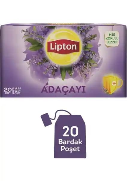 Lipton Ada Çayı 30 g: Doğal ada çayı ile sade, rahatlatıcı bir bitki çayı deneyimi