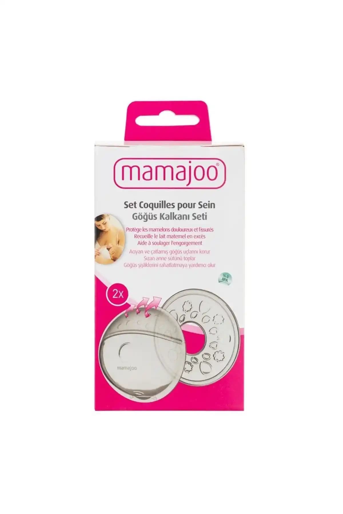 Mamajoo Göğüs Kalkanı Seti: Hava Dolaşımıyla Konforlu Emzirme ve Sızıntı Kontrolü