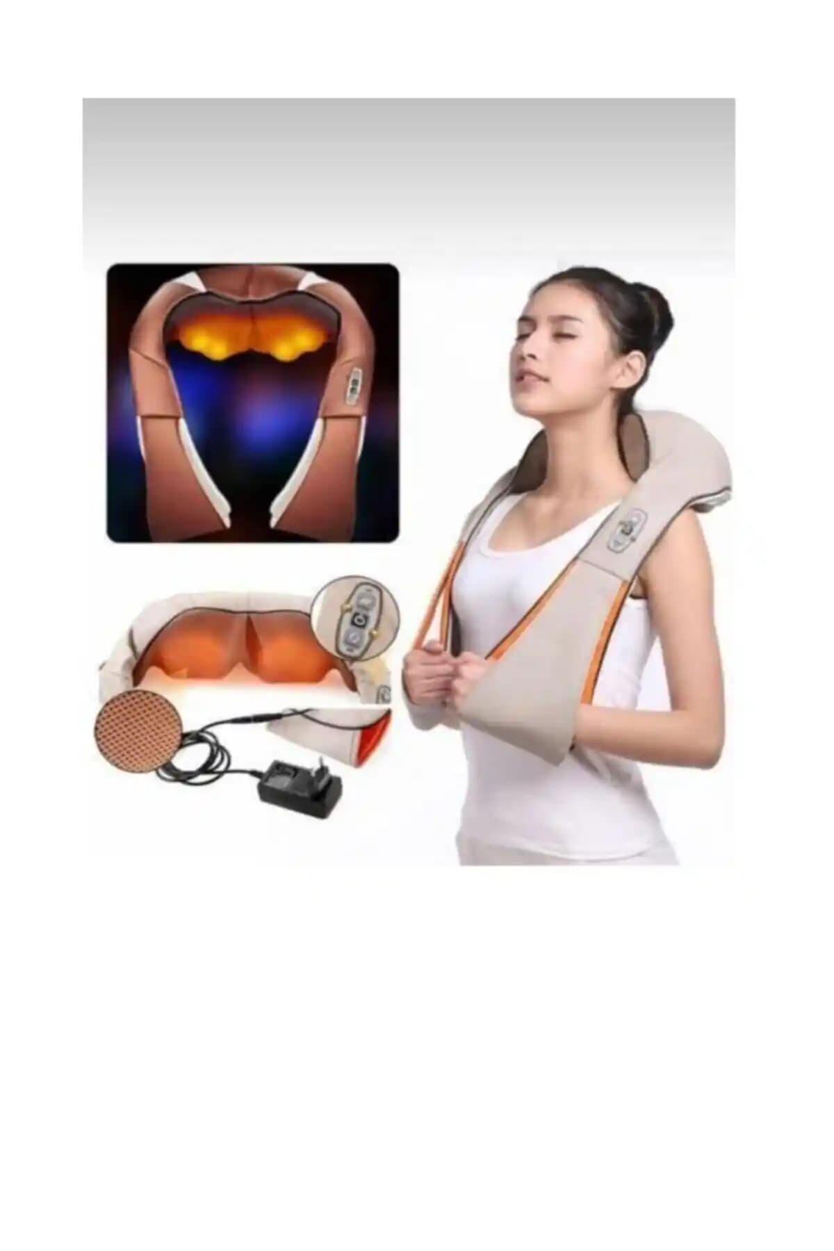 Medilix Boyundan Asmalı Ovmalı Masaj Yastığı: Isıtmalı Yoğurma Etkisi ve Yönlü Rahatlama