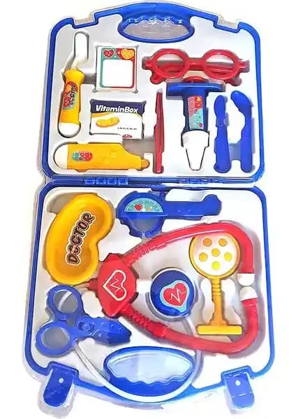 MEGA Çantalı Doktor Seti: Güvenli Oyunla Hayal Gücü ve Sorumluluk Becerileri Geliştirme