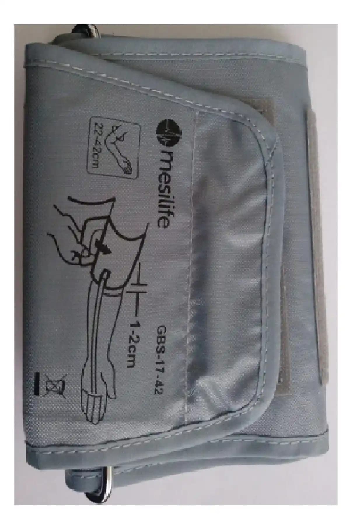 Mesilife Dijital Tansiyon Aleti İçin Geniş Kol Manşonu 22-42 Latex İçermez ve Omron Uyumlu