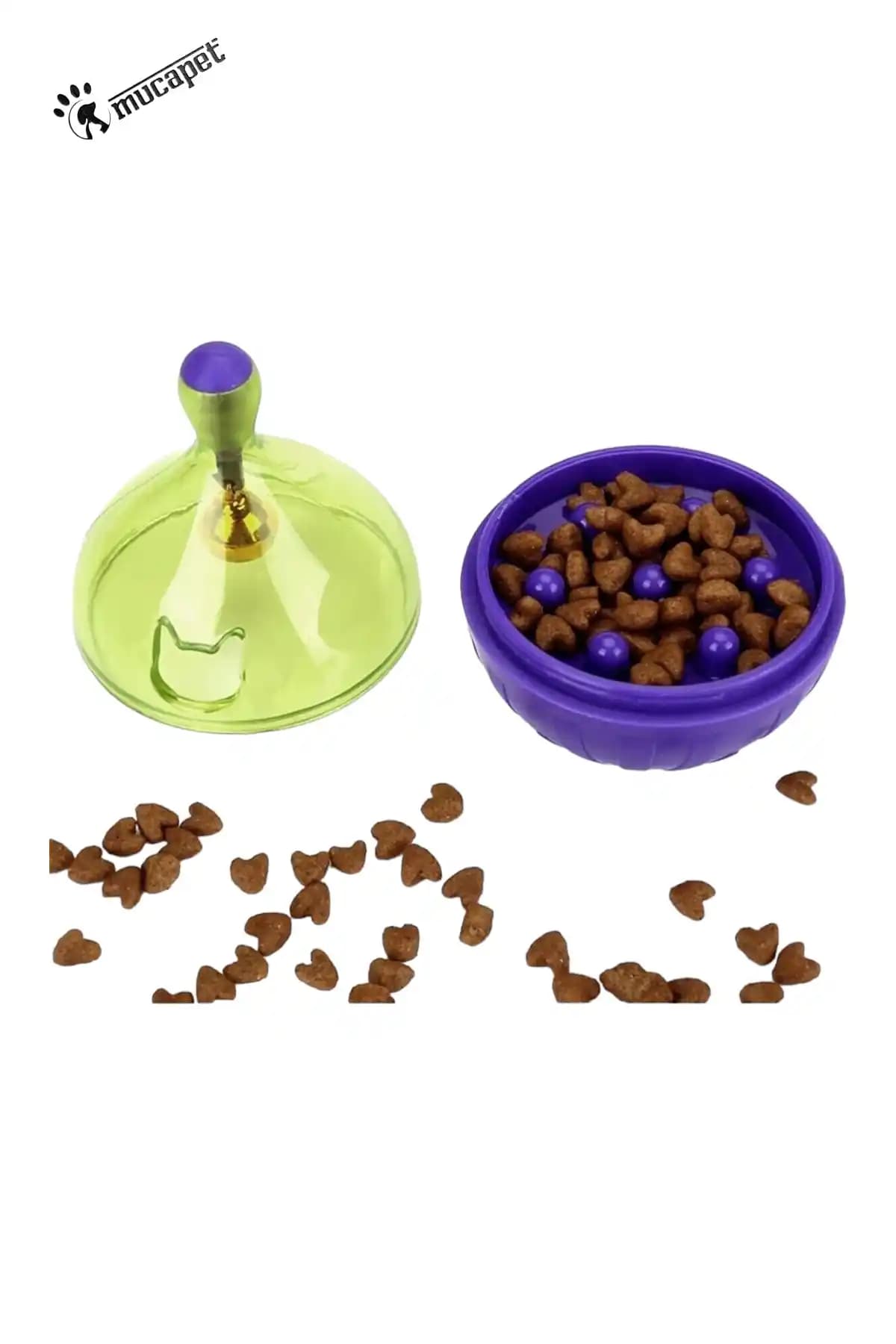 MUCAPET Kedi-Köpek Ödül Maması Oyuncağı Hacıyatmaz Large 9.5x14.5 cm Dayanıklı Tasarım