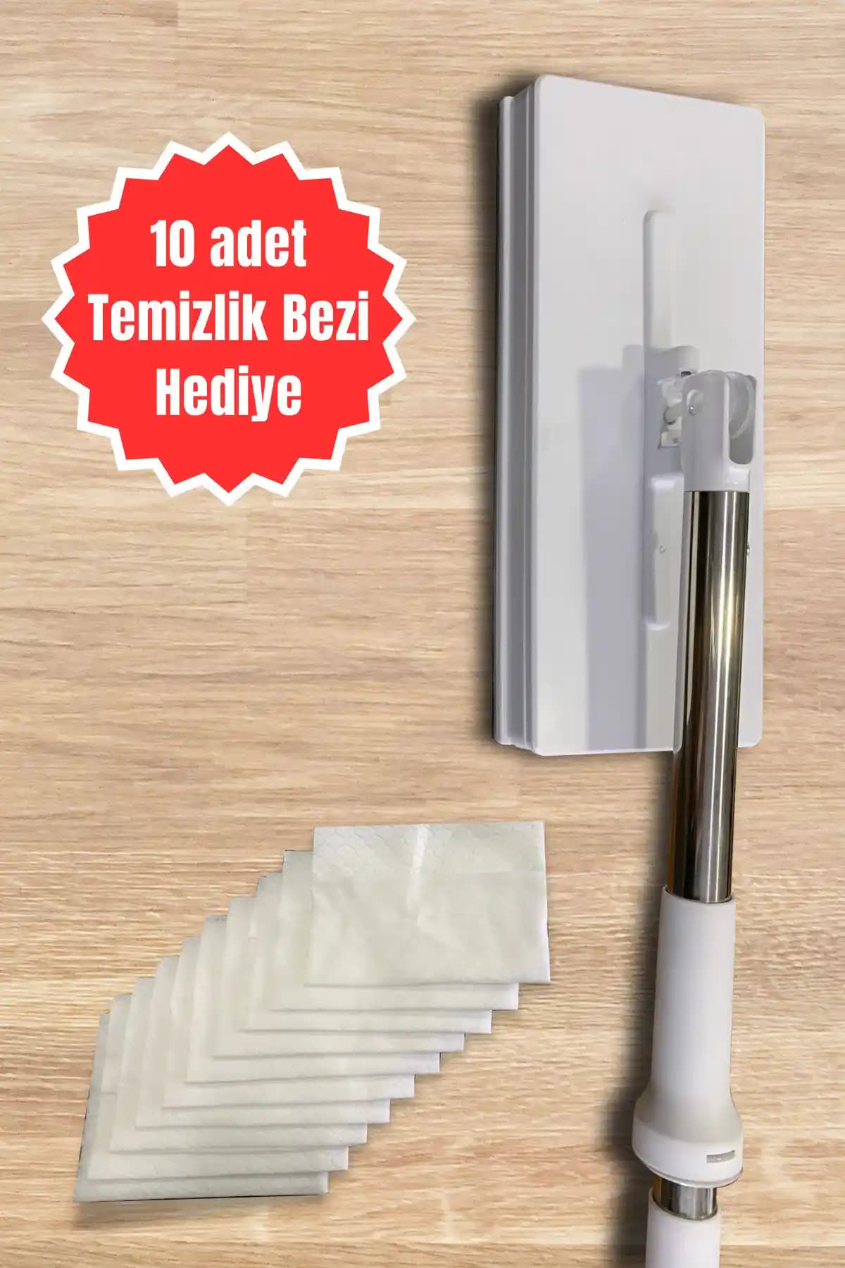 Noname Akıllı Mop Paleti Seti – Köşe Temizliğine Uygun Otomatik Yönlendirme