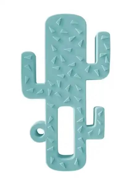 OiOi Kaktüs Diş Kaşıyıcı Yeşil: 0–24 Ay için Gıda Sınıfı Silikon Türkiye Üretimi