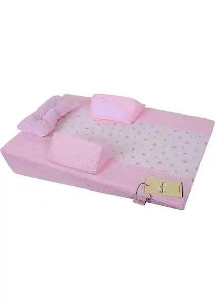 Pierre Cardin Yıldızlı Geceler Reflü Yatağı Pembe – 65x40 cm, 12° Eğim ve Yatış Desteği