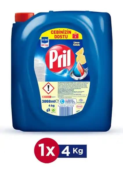 Pril Limon Elde Yıkama Sıvı Bulaşık Deterjanı 4 kg İnceleme ve Kullanım Rehberi