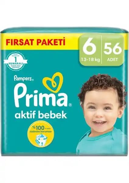 Prima Aktif Bebek 6 Beden 56 Adet - Ekstra Large Paket İncelemesi ve Güvenlik
