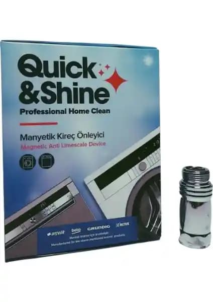 Quick&Shine Manyetik Kireç Önleyici: Su Akışında Kireç Oluşumunu Azaltan Fiziksel Koruma