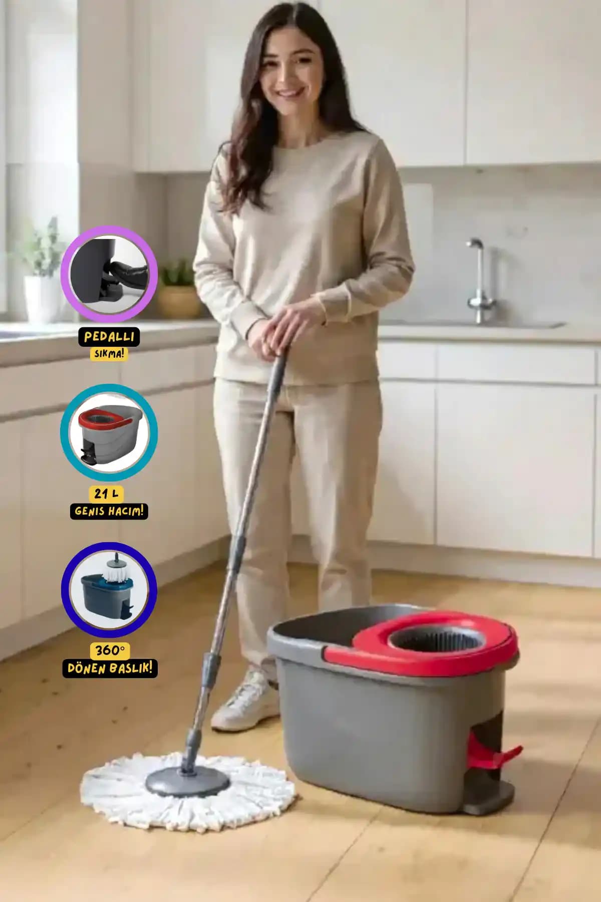 Safir Wermopast Torr Turbo Mop Seti 21 Litre İnceleme ve Değerlendirme