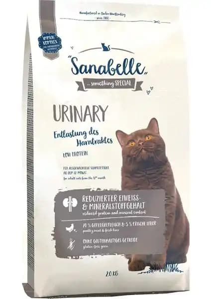 Sanabelle Urinary Kedi Maması 2 kg: İdrar Yolu Hassasiyetine Yönelik Dengeli Beslenme