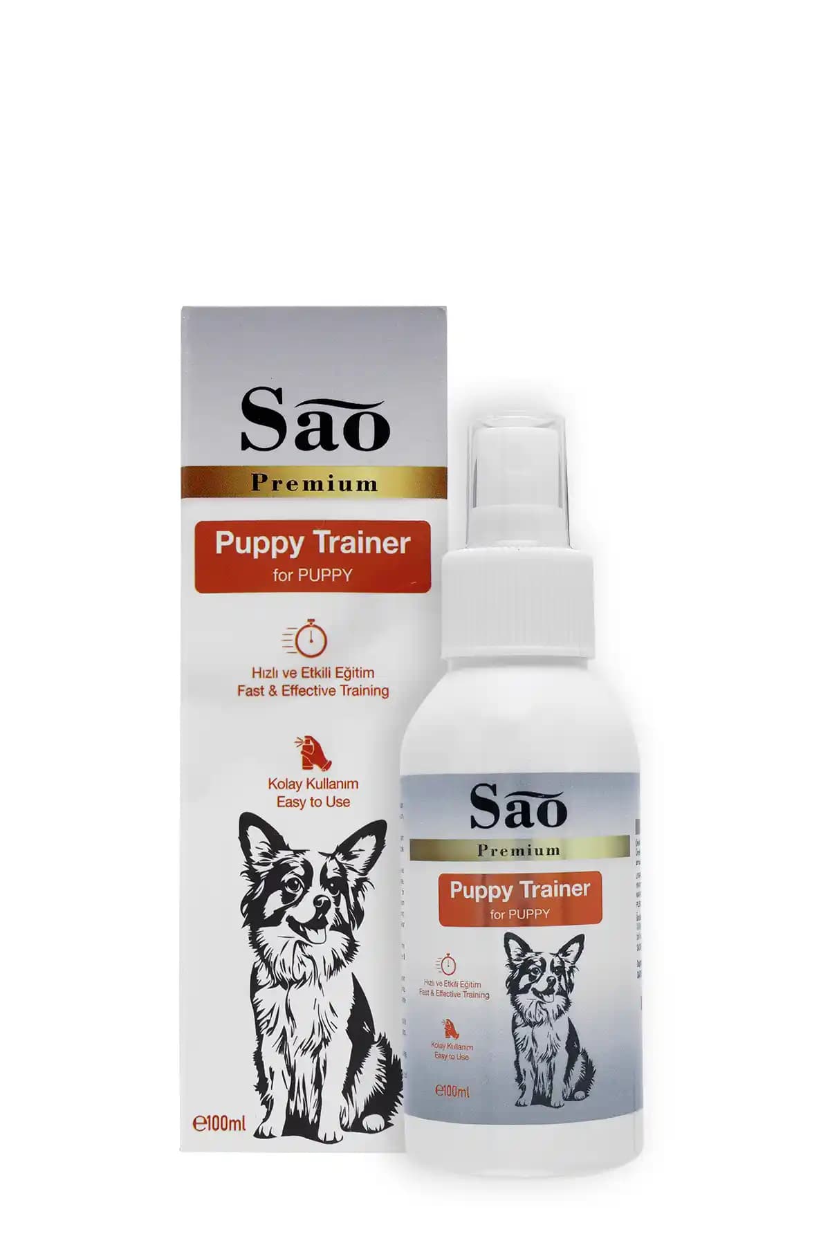 Sao Premium Yavru Köpek Tuvalet Eğitim Spreyi 100ml: Güvenli ve Etkili Eğitim Desteği Ev İçin