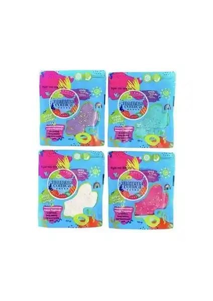 Simli Doğal Oyun Hamuru Seti: 2-4 Yaş İçin Güvenli ve Motor Gelişimini Destekleyen Deneyim