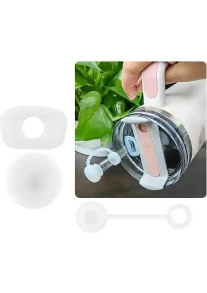 Stanley Quencher Uyumlu 3’lü Silikon Seti: Sızıntısız Kullanım ve Taban Koruması Avantajı