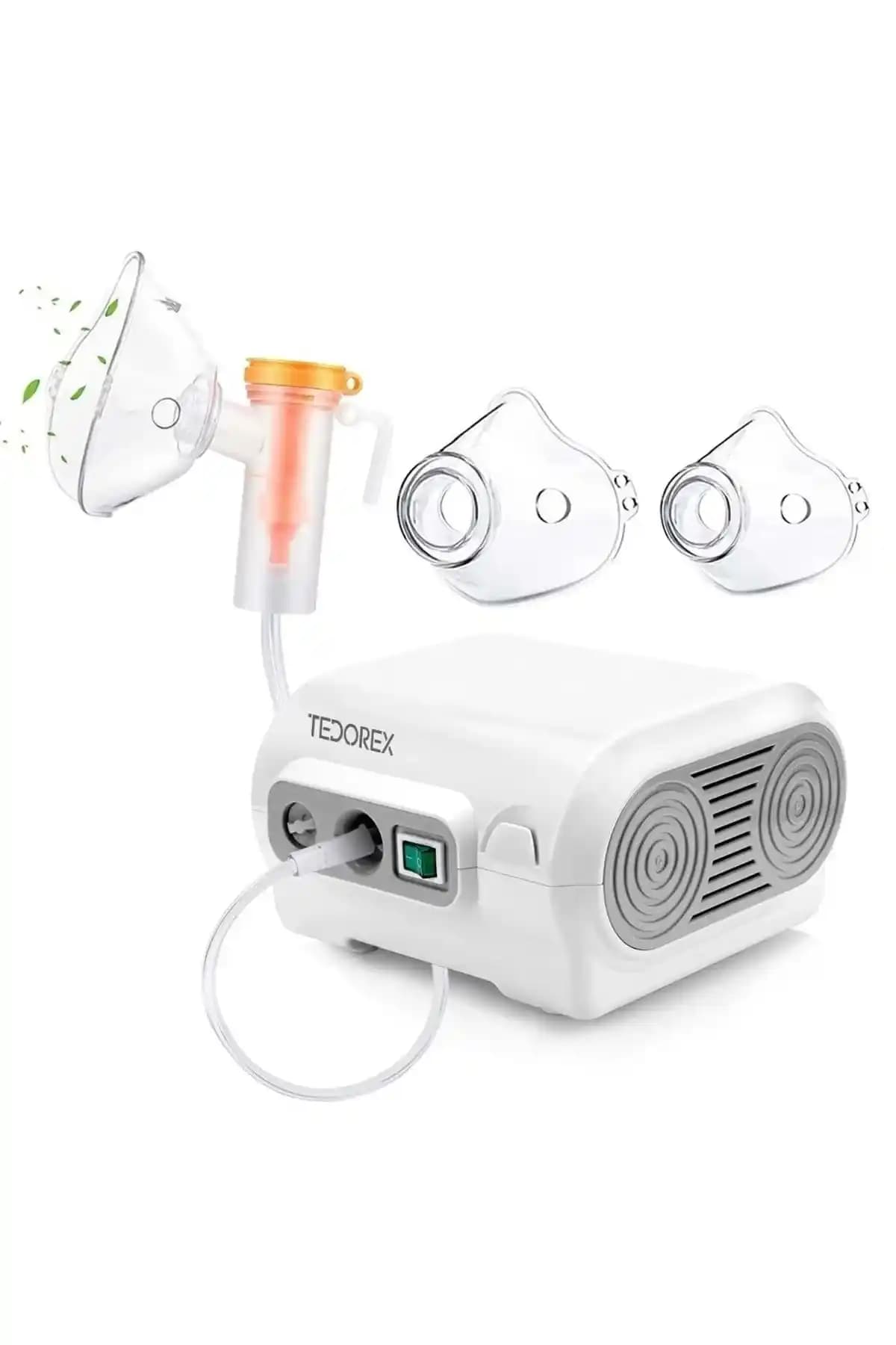 TEDOREX Kompresörlü Nebülizatör: Evde Güvenli ve Taşınabilir Solunum Tedavisi Uygun Çözüm