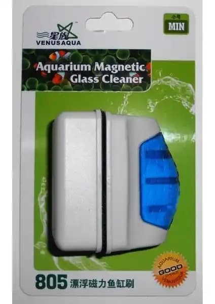 Venusaqua 805 Mın Mıknatıslı Silgeç: 4-6 mm cam için güvenli temizleme aracı