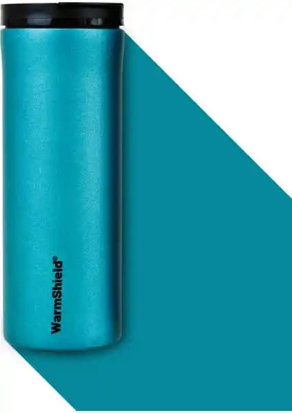WarmShield Çift Katmanlı Paslanmaz Termos Bardak 400 ml Türkiye Üretimi Sızdırmaz Kapak