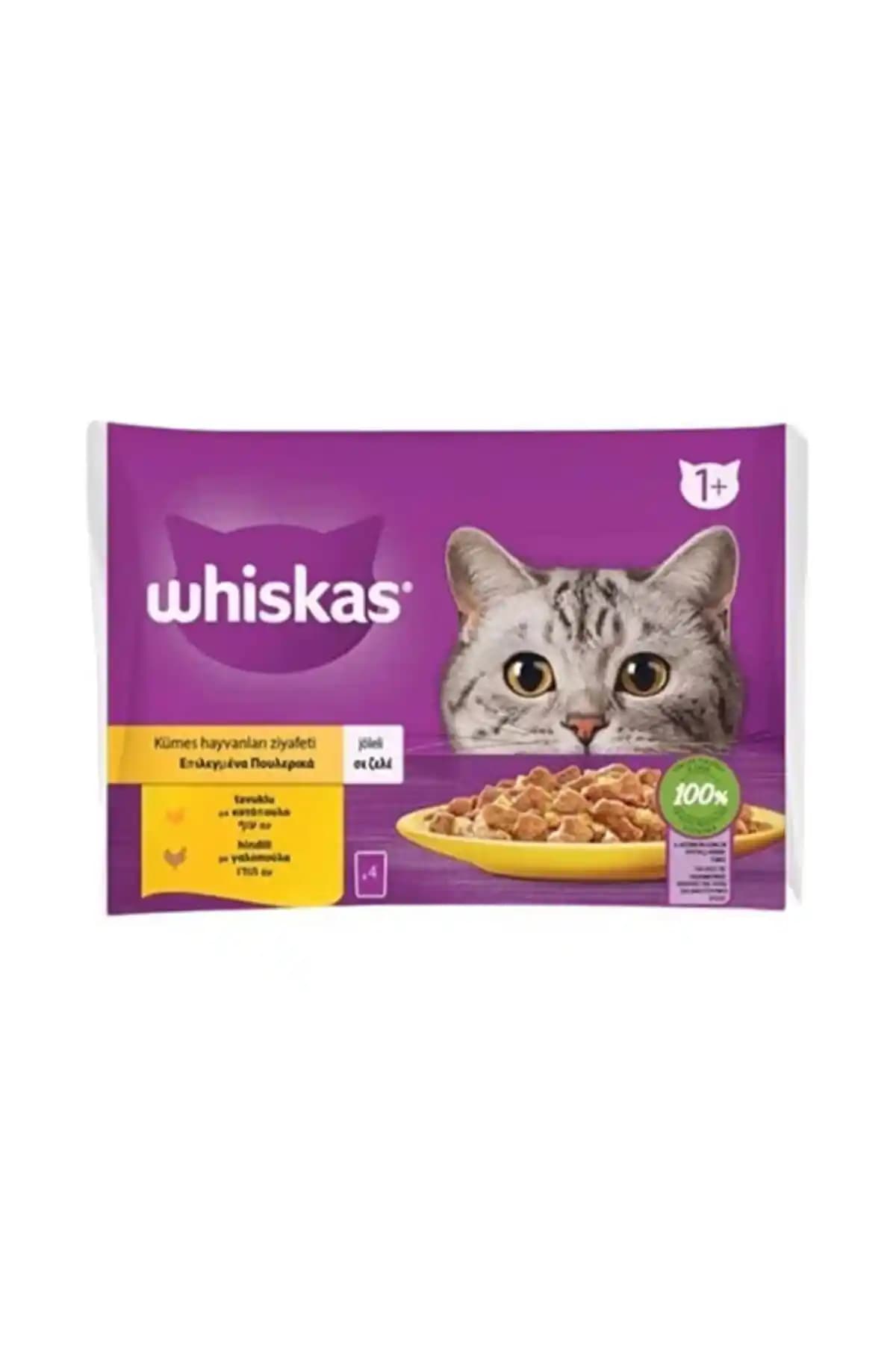 Whiskas Pouch Jöleli Tavuklu ve Hindili Yetişkin Kedi Konservesi İnceleme ve Değerlendirme