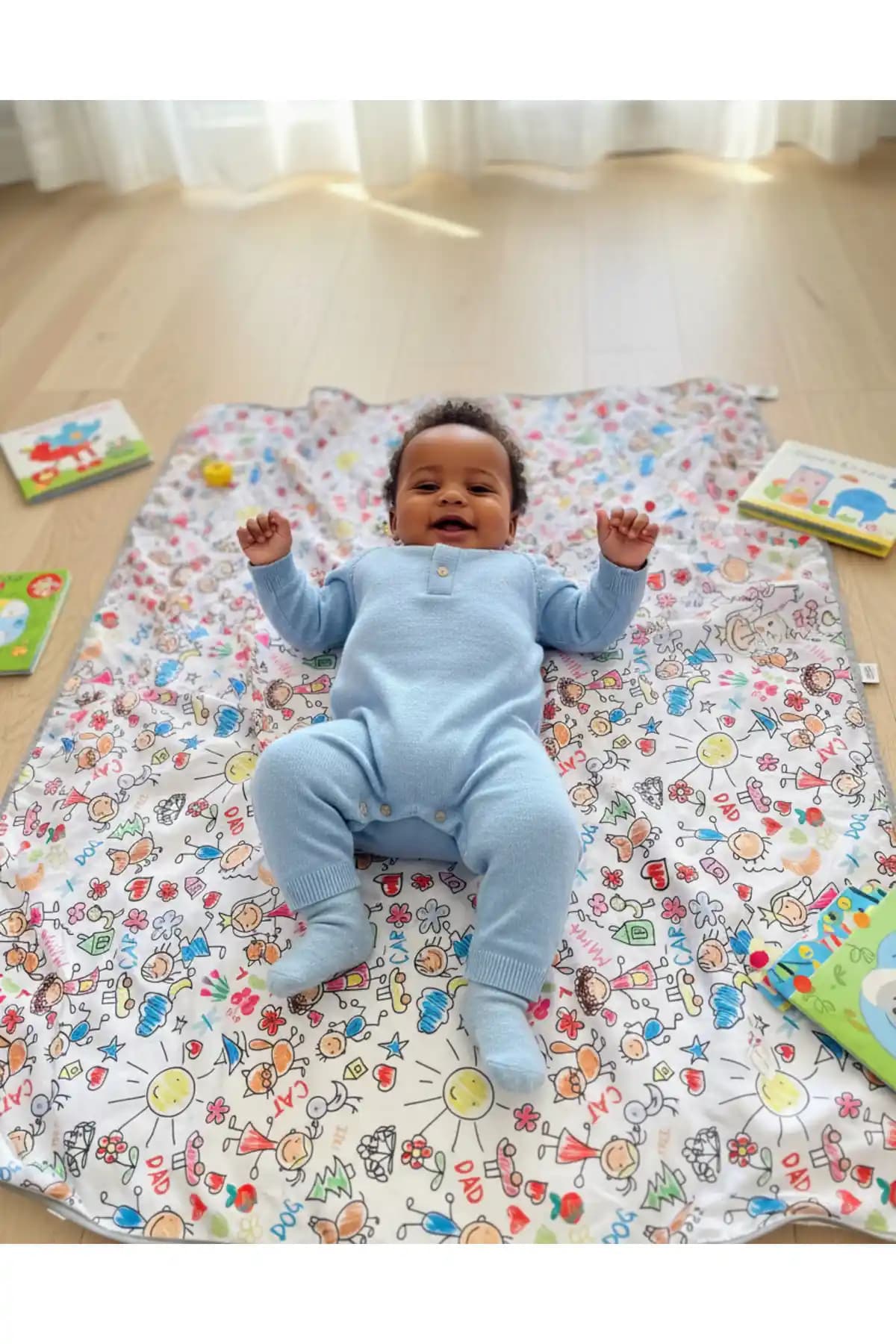 Yorni Family Model Çok Amaçlı Su Geçirmez Alt Bakım Örtüsü 145x100 cm Özellikleri