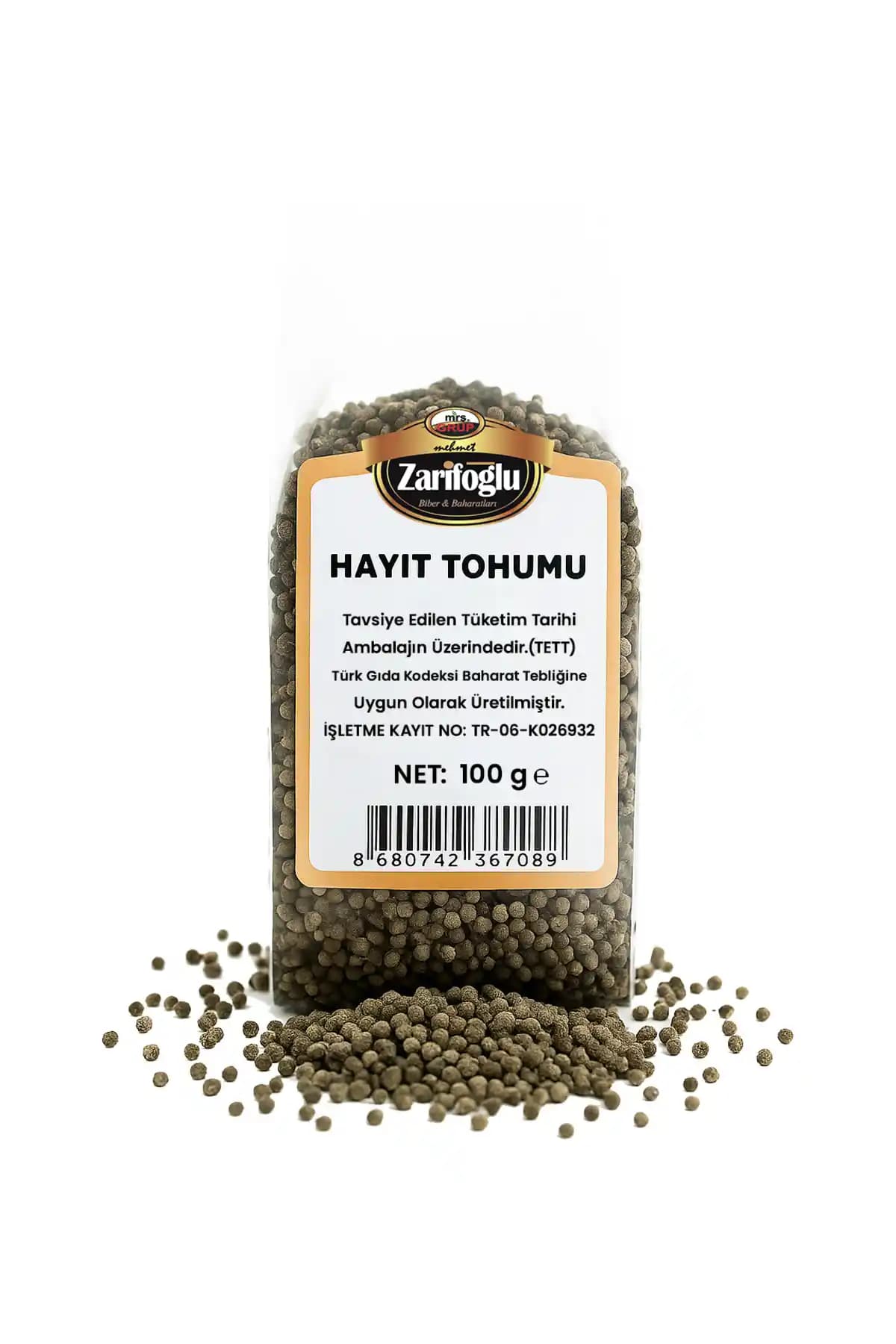 Zarifoğlu Hayt Otu Tohumu 100 g: Türkiye Menşeli Doğal Şifalı Bitki Tohumu, Güvencesi