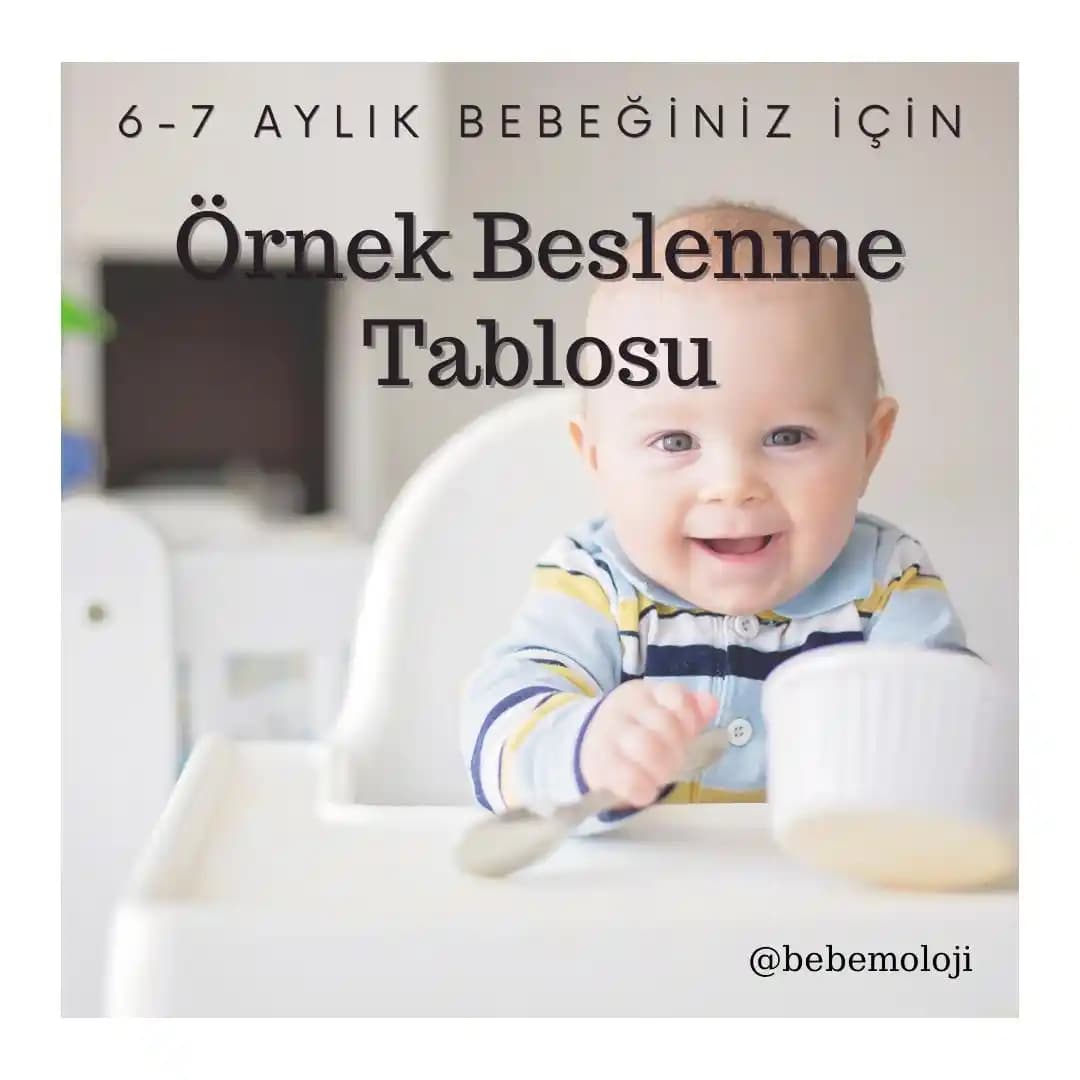 7 Aylık Bebekler İçin Beslenme Planı ve Dikkat Edilmesi Gerekenler