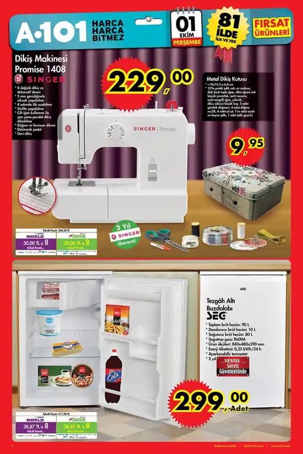 A101 Tezgah Altı Buzdolapları: Küçük Mutfaklar İçin Pratik ve Ekonomik Çözüm