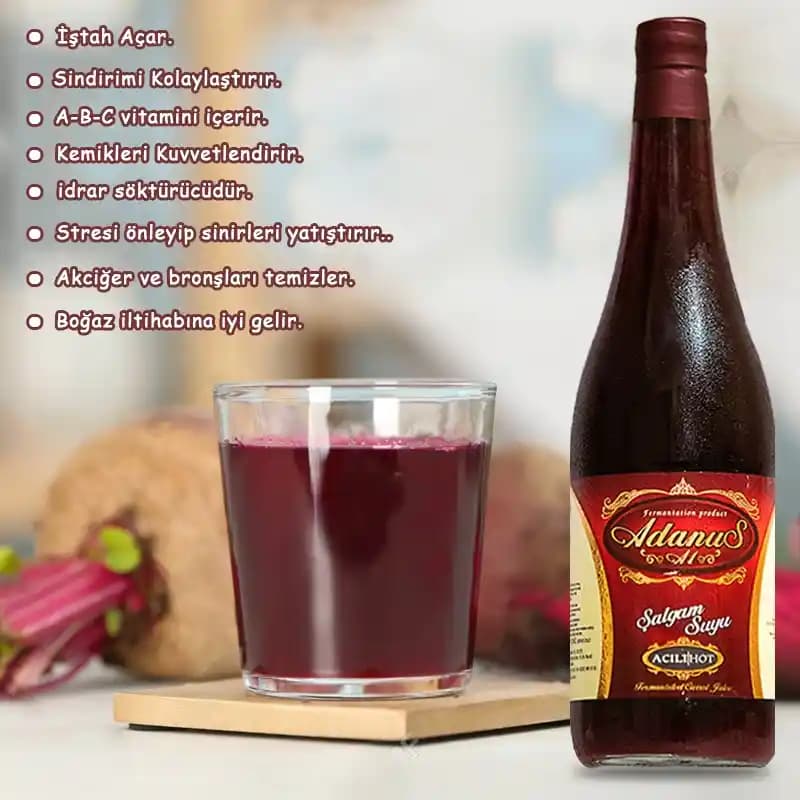 Adanus Şalgam: Geleneksel Fermente İçeceklerin Marketlerdeki Yeri ve Özellikleri