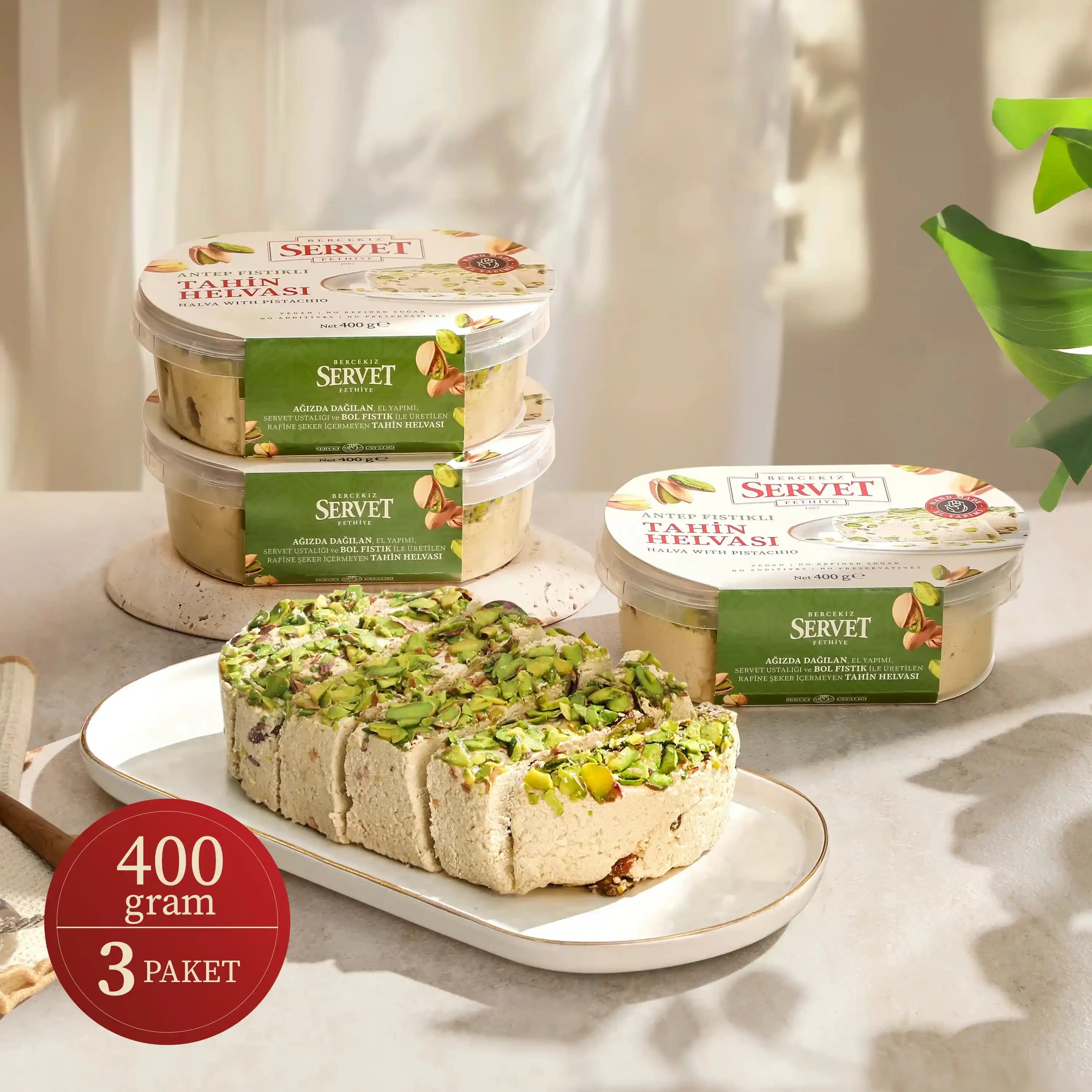 Antep Fıstıklı Helva ve Servet: Geleneksel Tatlıların Lezzetli ve Besleyici Seçenekleri