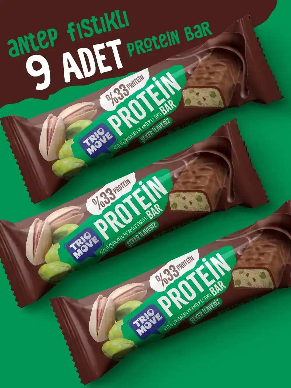 Antep Fıstıklı Protein Barları: Sağlıklı Atıştırmalık Seçenekleri ve Faydaları