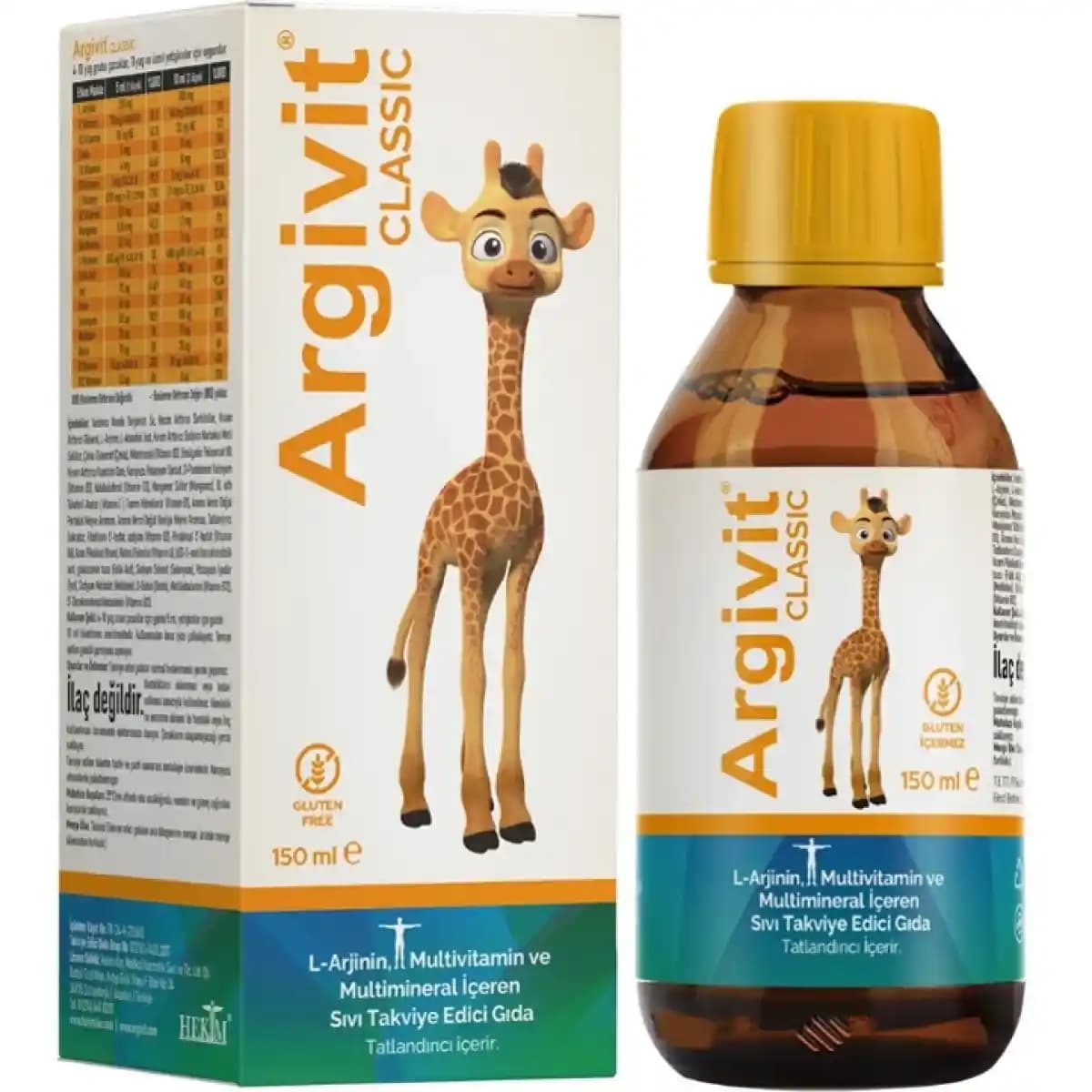 Argivit Classic Şurup ile Çocukların Sağlıklı Büyümesine Destek Sağlayan Takviye Ürünü