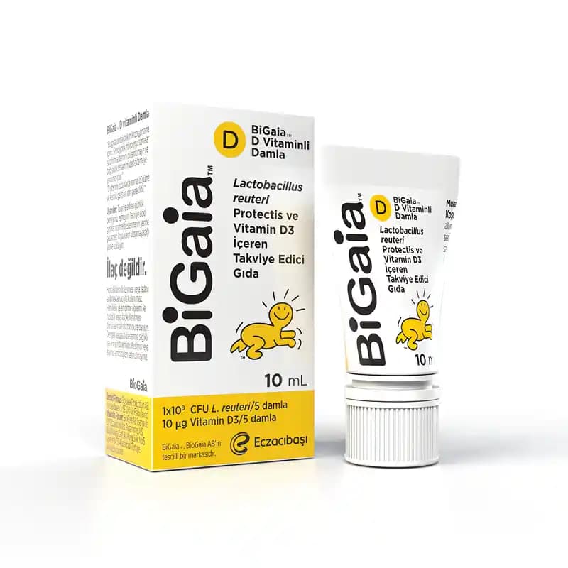 Bigaia D Vitaminli Damla: Yenidoğanlar İçin Güvenli ve Etkili Vitamin Takviyesi