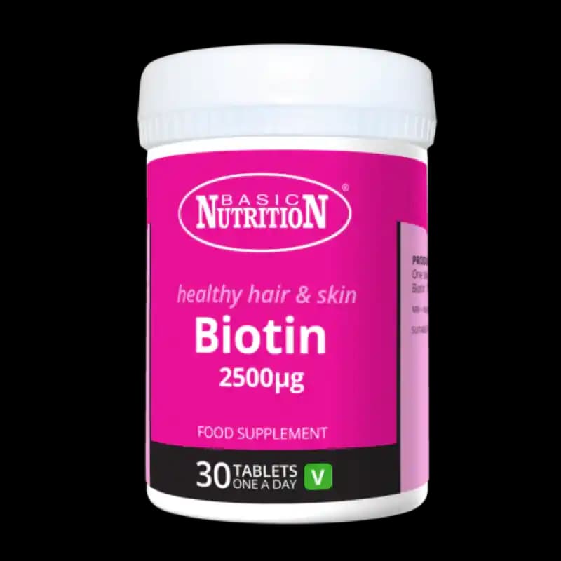 Biotin 2500 mg Takviyesi: Saç, Cilt ve Tırnak Sağlığını Destekleyen Güçlü Formül