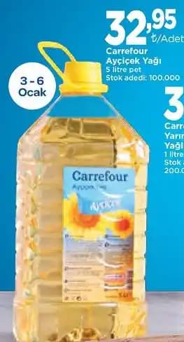 Carrefour 5 Litre Ayçiçek Yağı: Ekonomik ve Geniş Erişimli Mutfak Ürünü