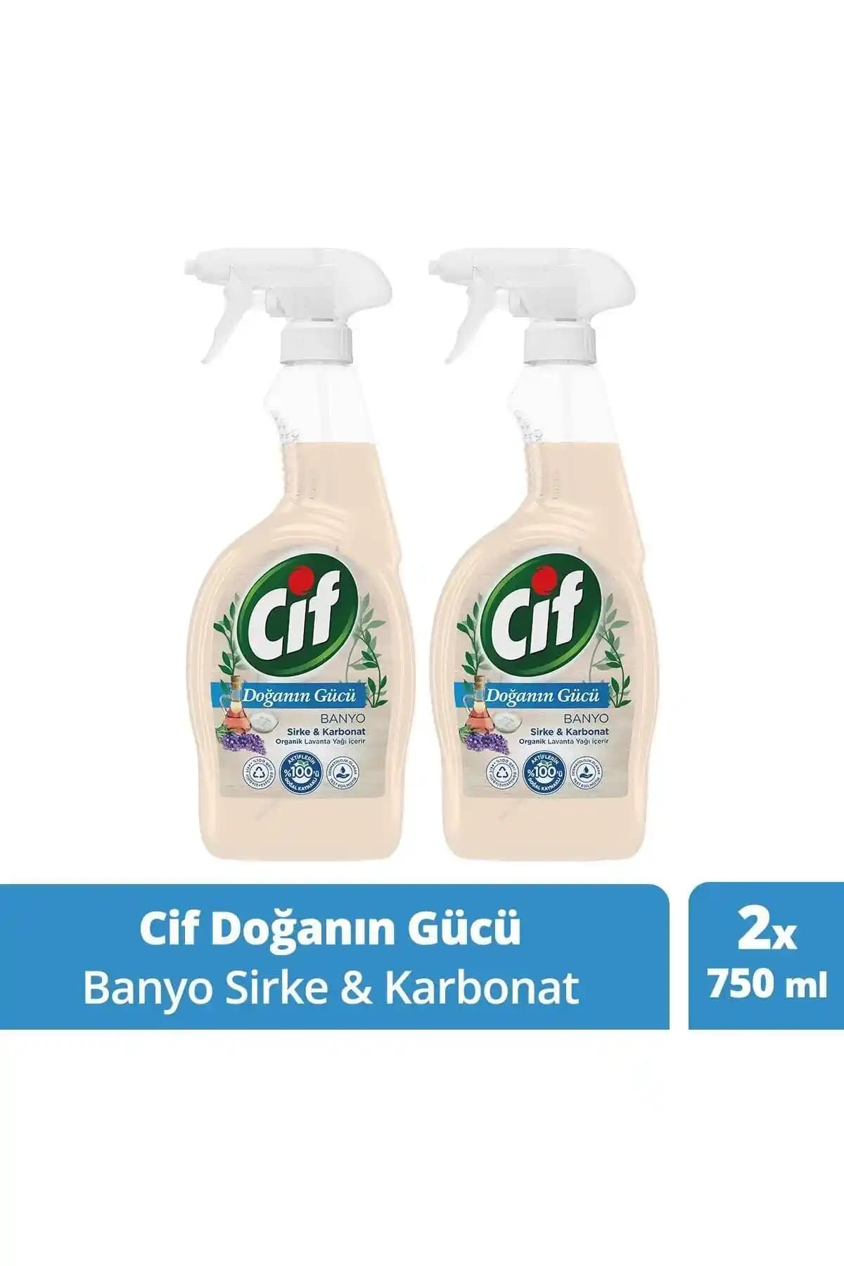 Cif Banyo Sirkeli Ürünü: Doğal ve Etkili Temizlik Çözümünüz