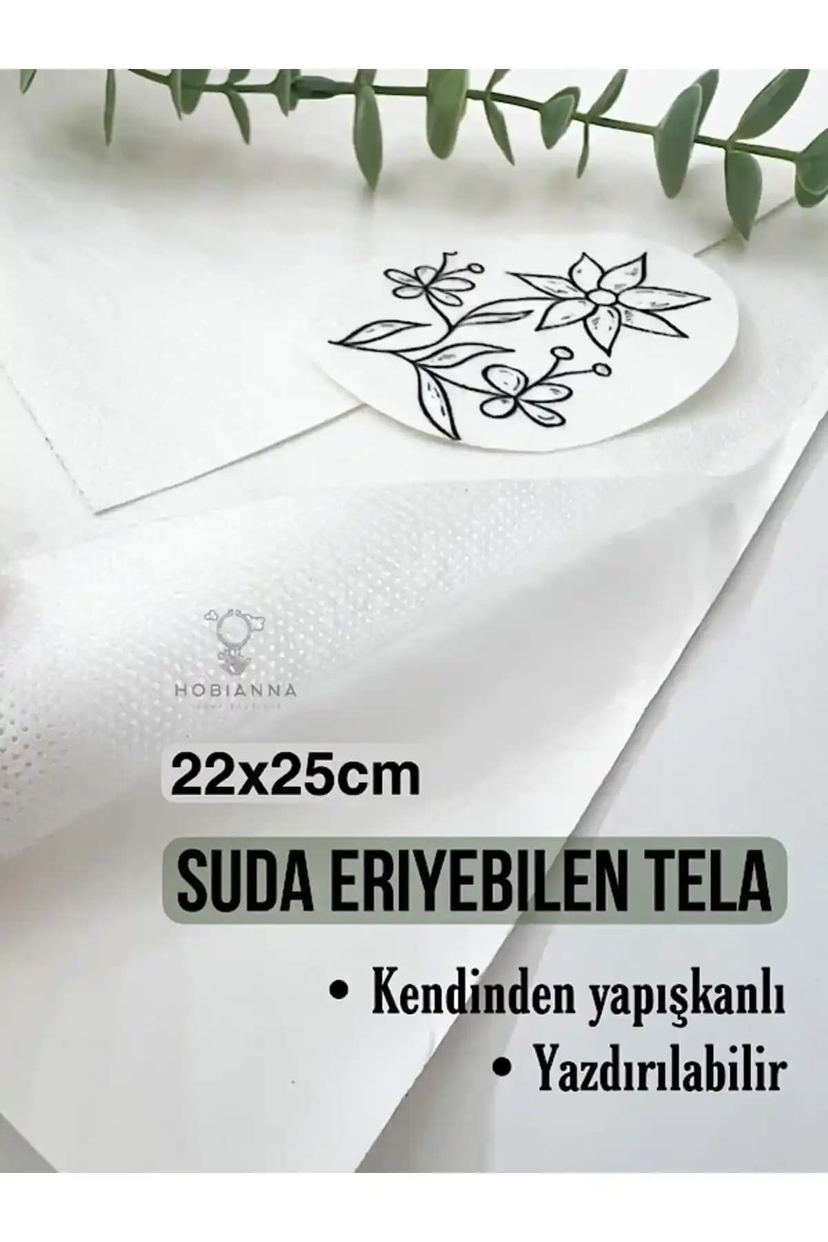 Desenli Suda Eriyen Tela Teknolojisi: Tekstil ve El İşinde Yenilikçi Kullanım Alanları