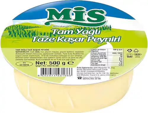 En Uygun Kaşar Peyniri Seçimi İçin Piyasa ve Market Fırsatları Analizi