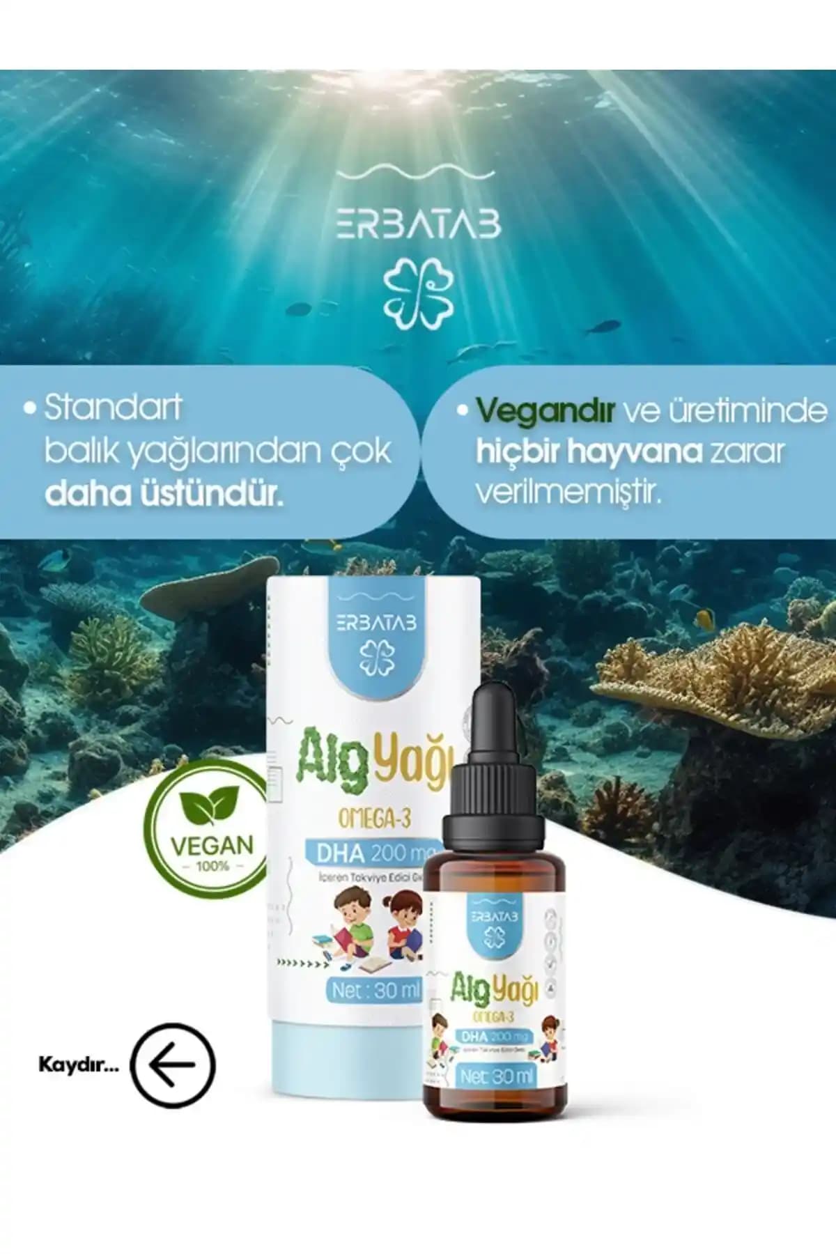 Erbatab Alg Yağı ve Omega 3 ile Sağlıklı Yaşam İçin Doğal Takviye Seçenekleri
