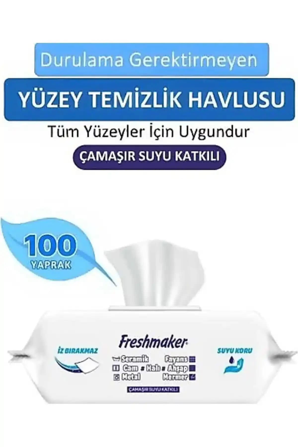 Freshmaker Yüzey Temizlik Havlusu: Günlük Hijyen ve Pratik Temizlik Çözümü