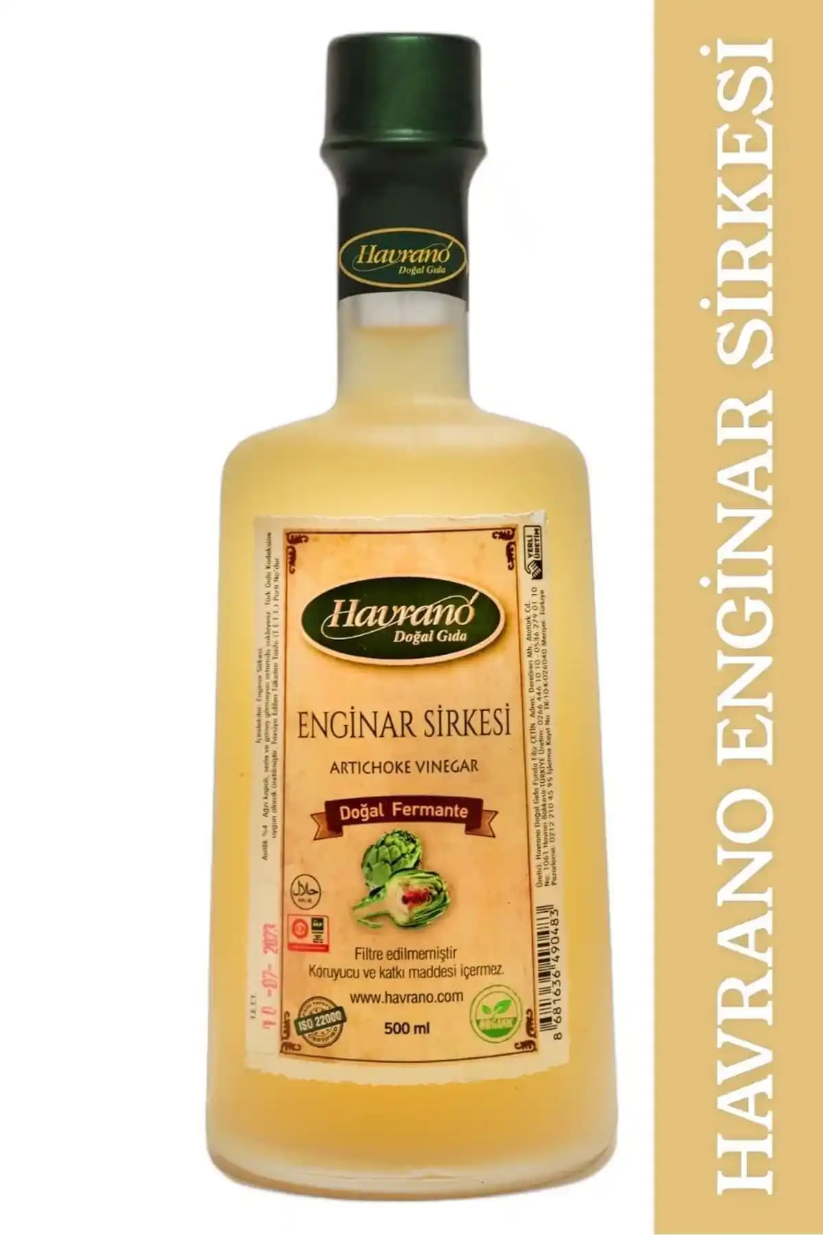 Havrano Enginar Sirkesi: Doğal ve Sağlıklı Lezzetlerle Mutfaklarınıza Yeni Bir Boyut Katın