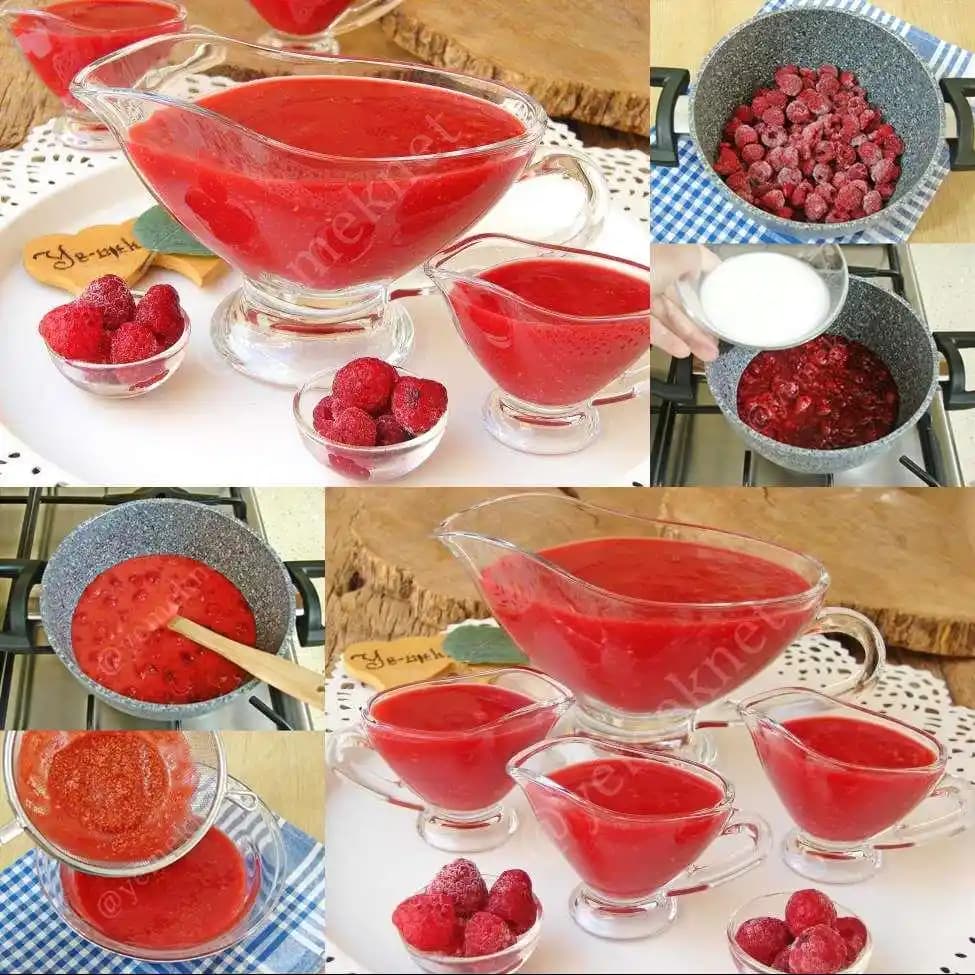 Hazır Frambuaz Sosu: Pratik ve Lezzetli Tatlı ve Kahvaltı Seçenekleri