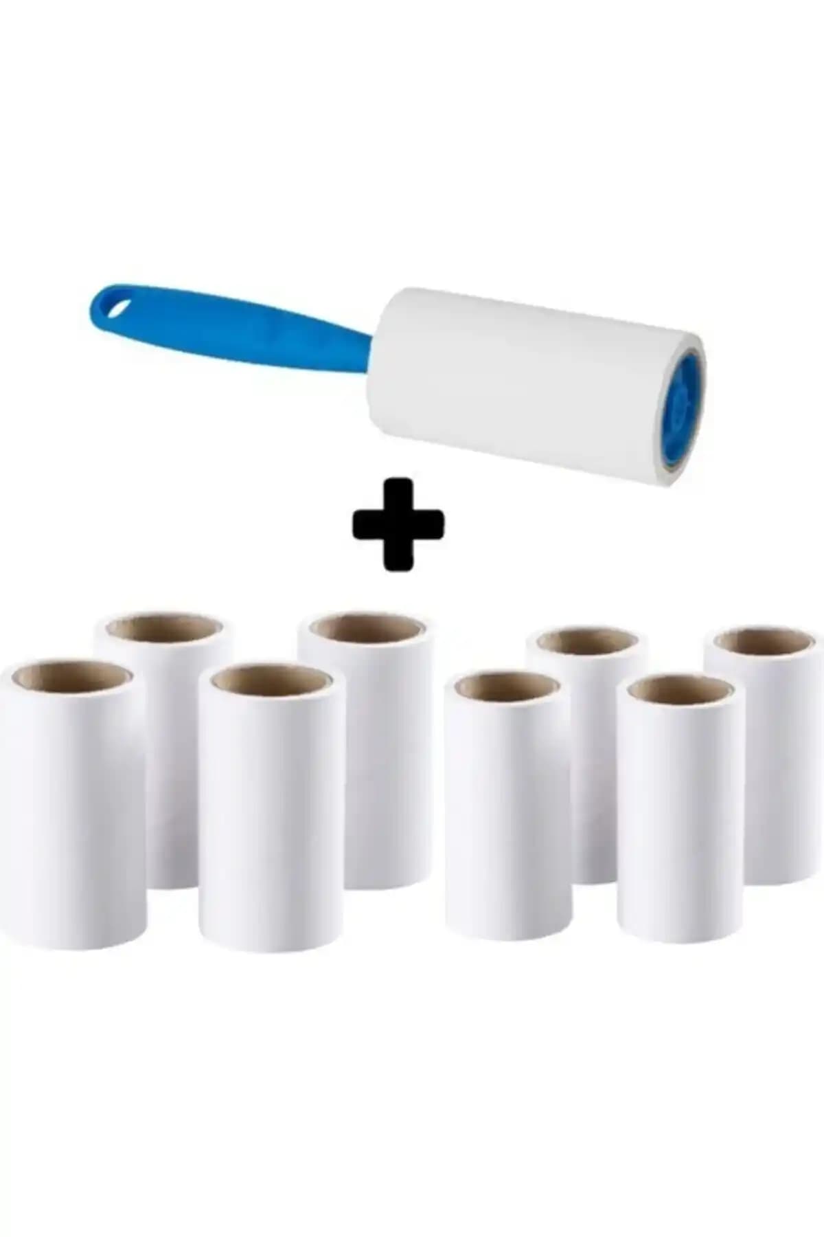 IKEA Basti Tüy Toplayıcı ve Yedek 8'li Paket: Ev Temizliğinde Pratik Çözüm