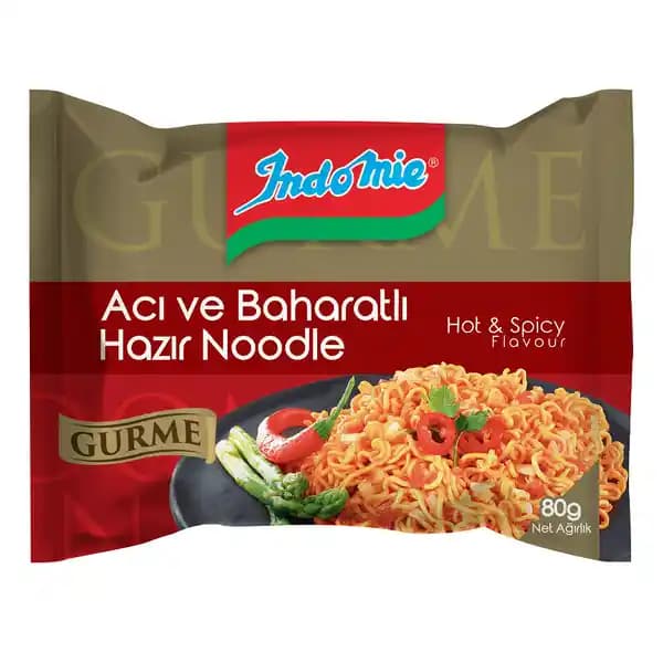 Indomie Acılı Noodle: Hızlı ve Baharatlı Lezzet Sunan Pratik Hazır Gıda Seçeneği