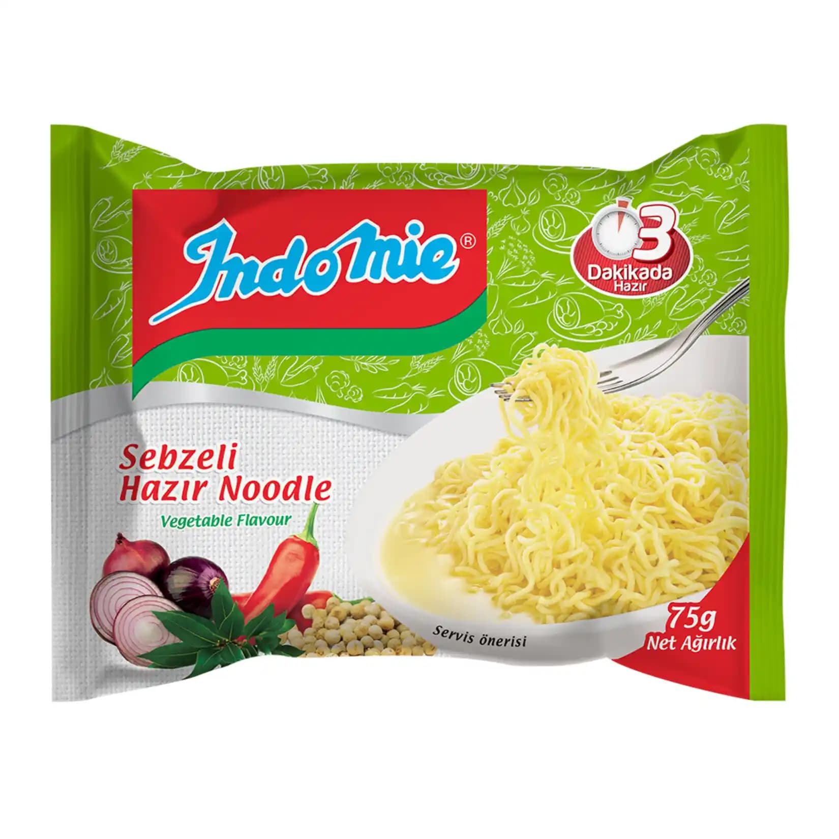 Indomie Sebzeli Noodle: Pratik ve Lezzetli Sağlıklı Öğün Seçeneği